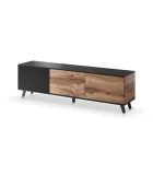 RANDOM RTV-2 TV-STAND, COLOR: WOTAN OAK/BLACK order